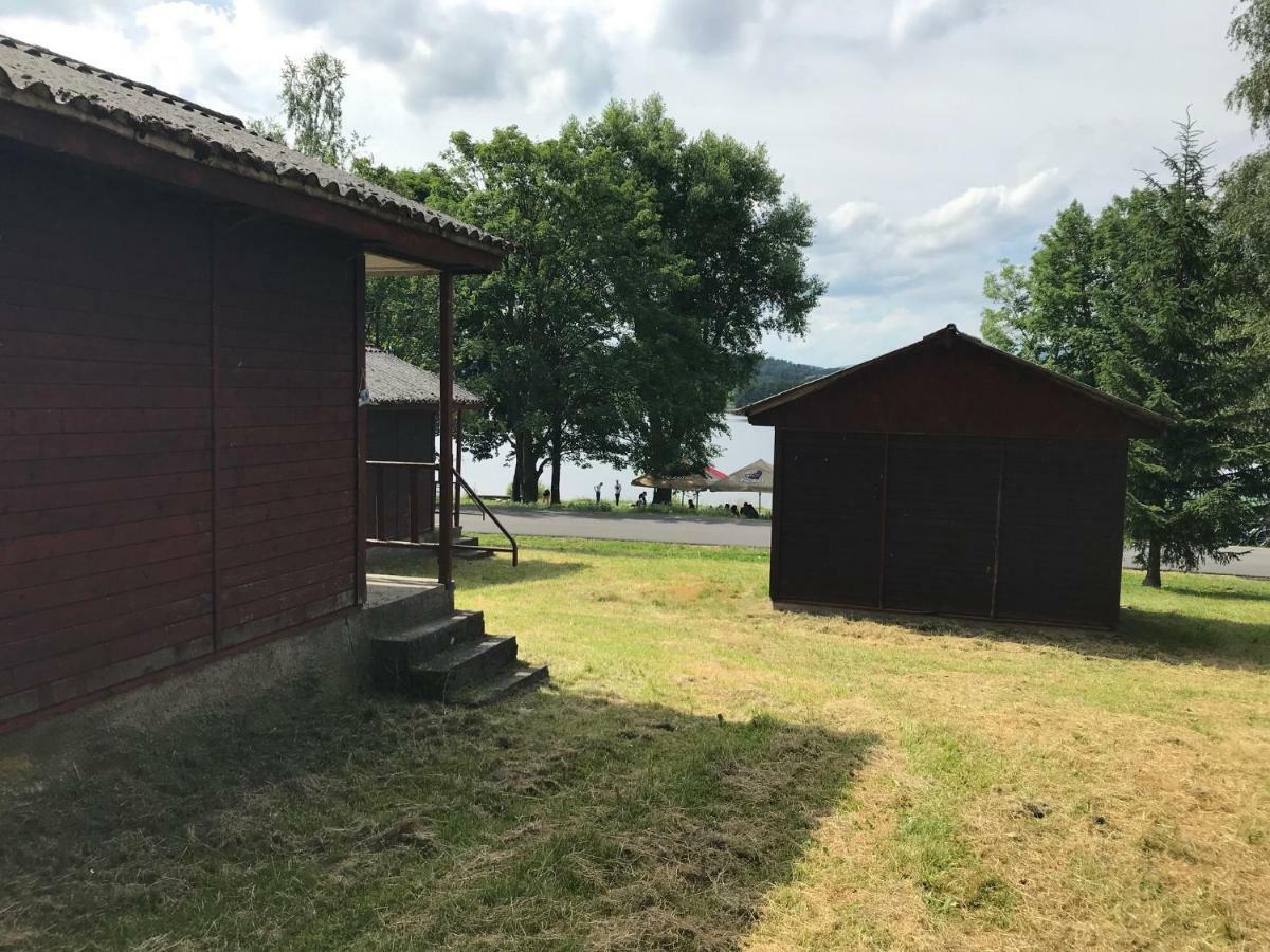 Retro Chaty U Plaze Lipno Hotel Cerna v Posumavi Bagian luar foto