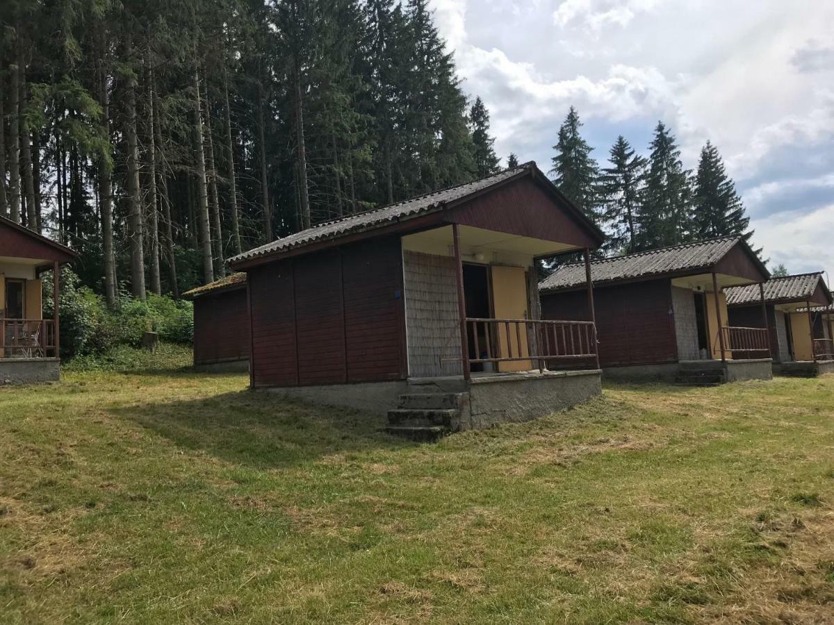 Retro Chaty U Plaze Lipno Hotel Cerna v Posumavi Bagian luar foto
